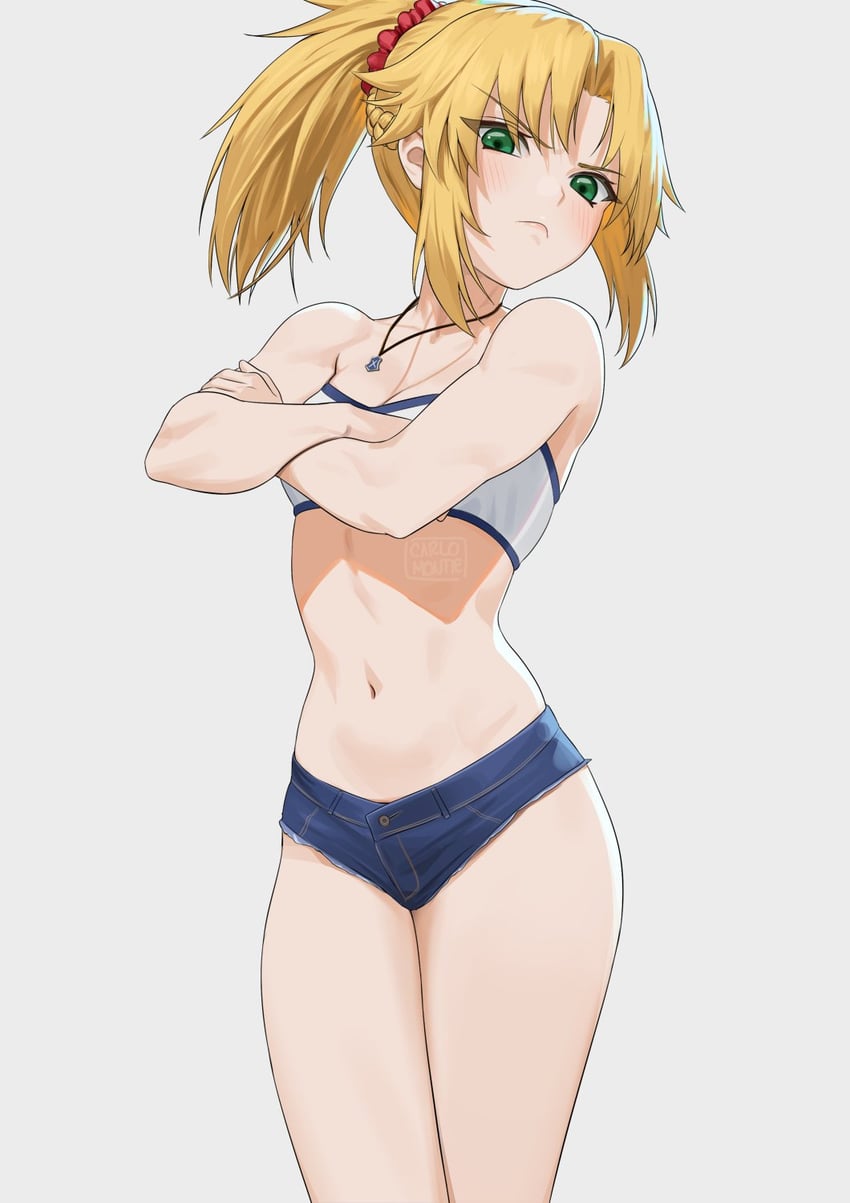mordred (fate and 1 more) drawn by carlo_montie