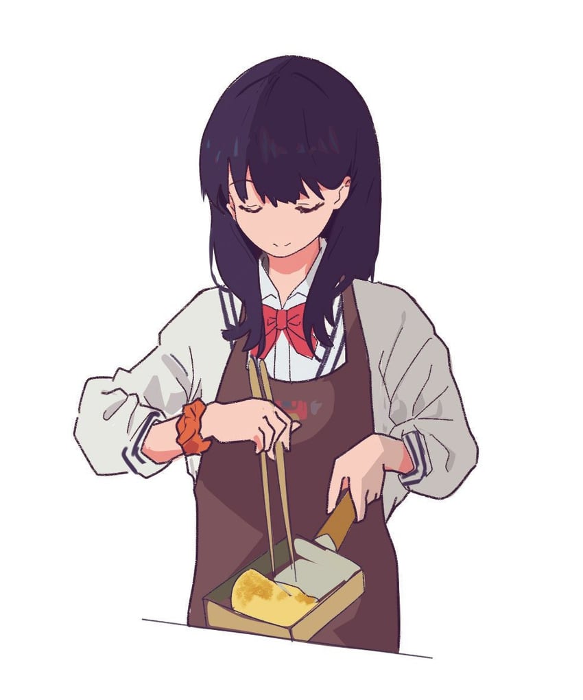 takarada rikka (gridman universe and 1 more) drawn by lensu_(lotus36936936)