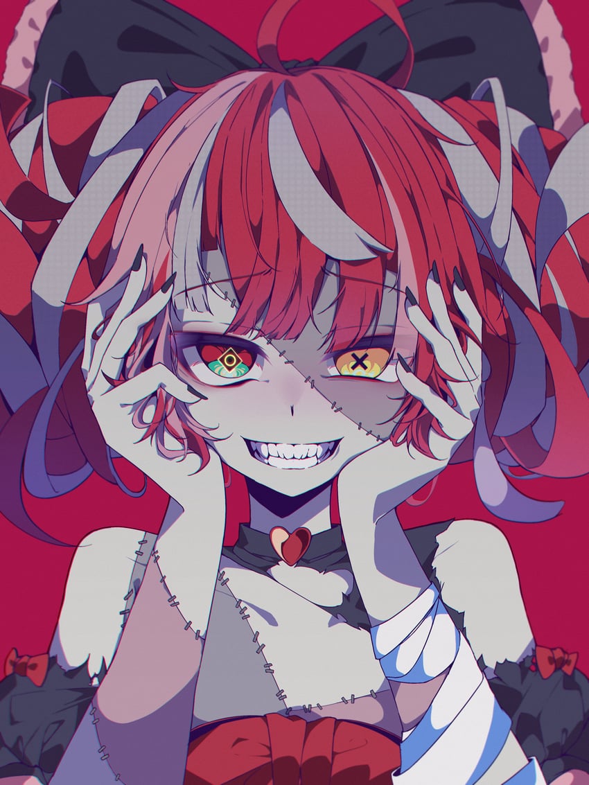 kureiji ollie (hololive and 1 more) drawn by amadeus_(amadeus0903)