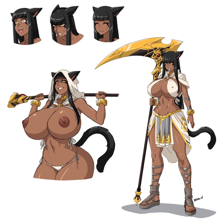warrior of light (original and 2 more) drawn by devil-v