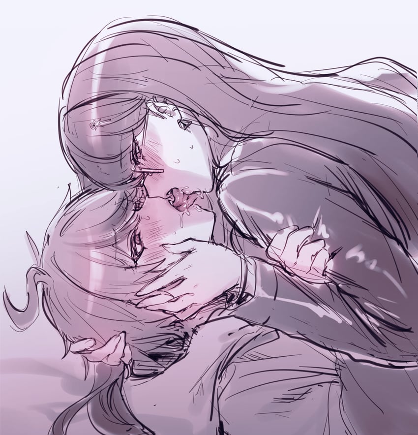 sumino takumi and shizuhara hiruko (the hundred line -last defense academy-) drawn by zuzuko