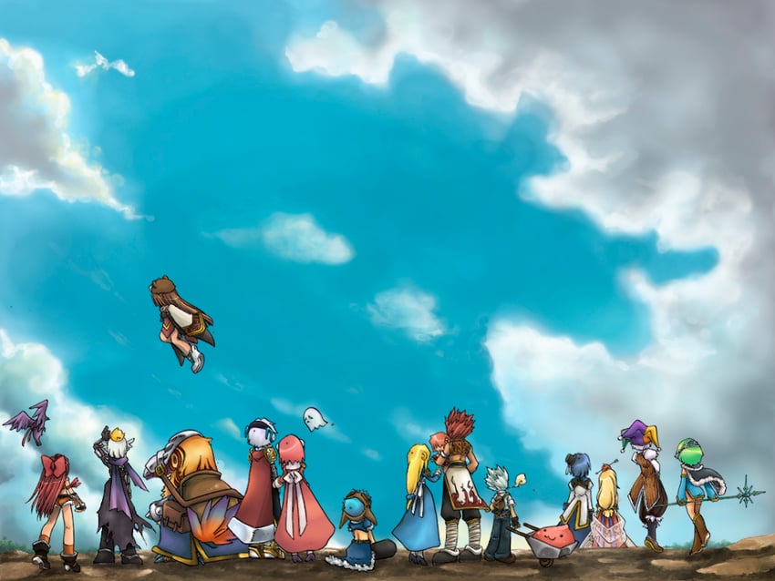 high priest, poring, assassin cross, lord knight, sniper, and 9 more (ragnarok online) drawn by hasenyo
