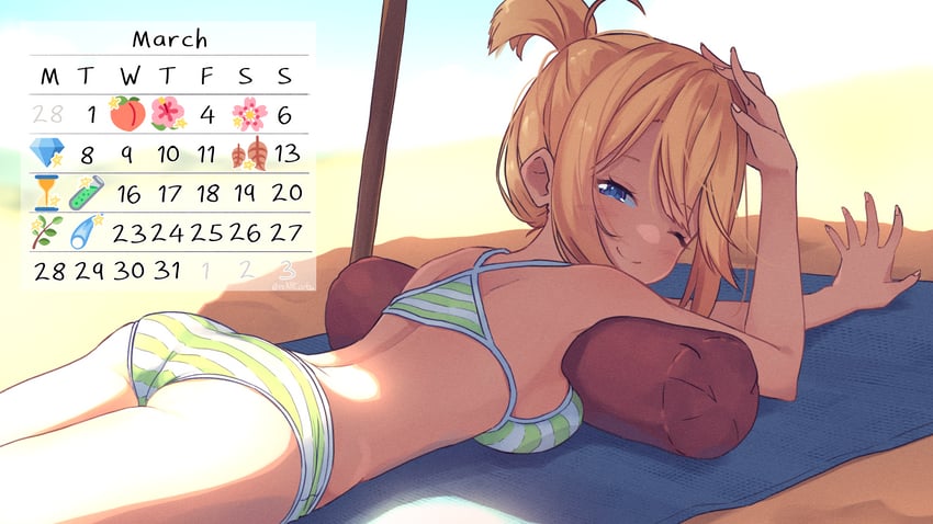 watson amelia (hololive and 1 more) drawn by kiirokuma