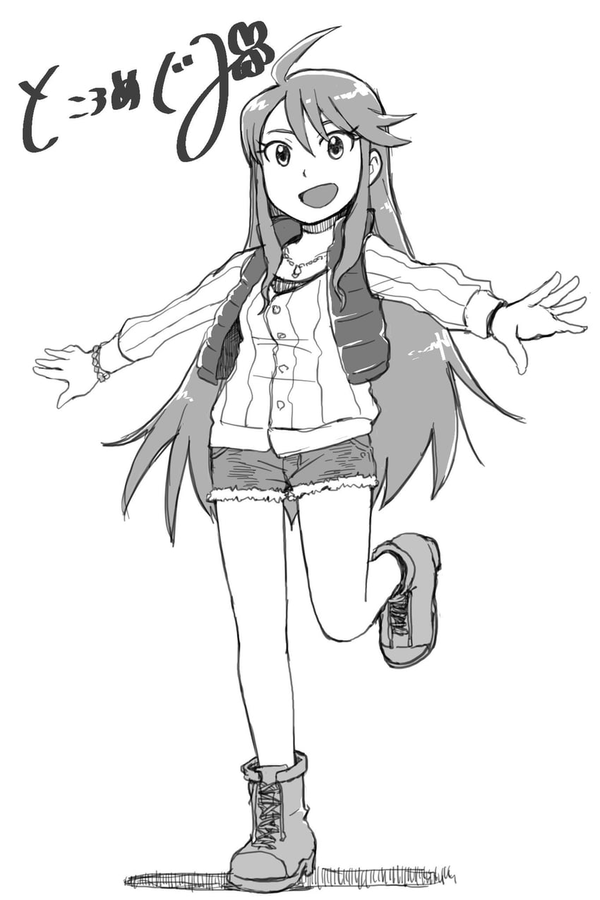 tokoro megumi (idolmaster and 2 more) drawn by naotan