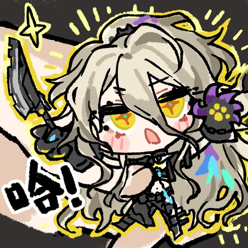 sol and inferno sol (girls' frontline and 1 more) drawn by cui_pi_zha_xia_qiu
