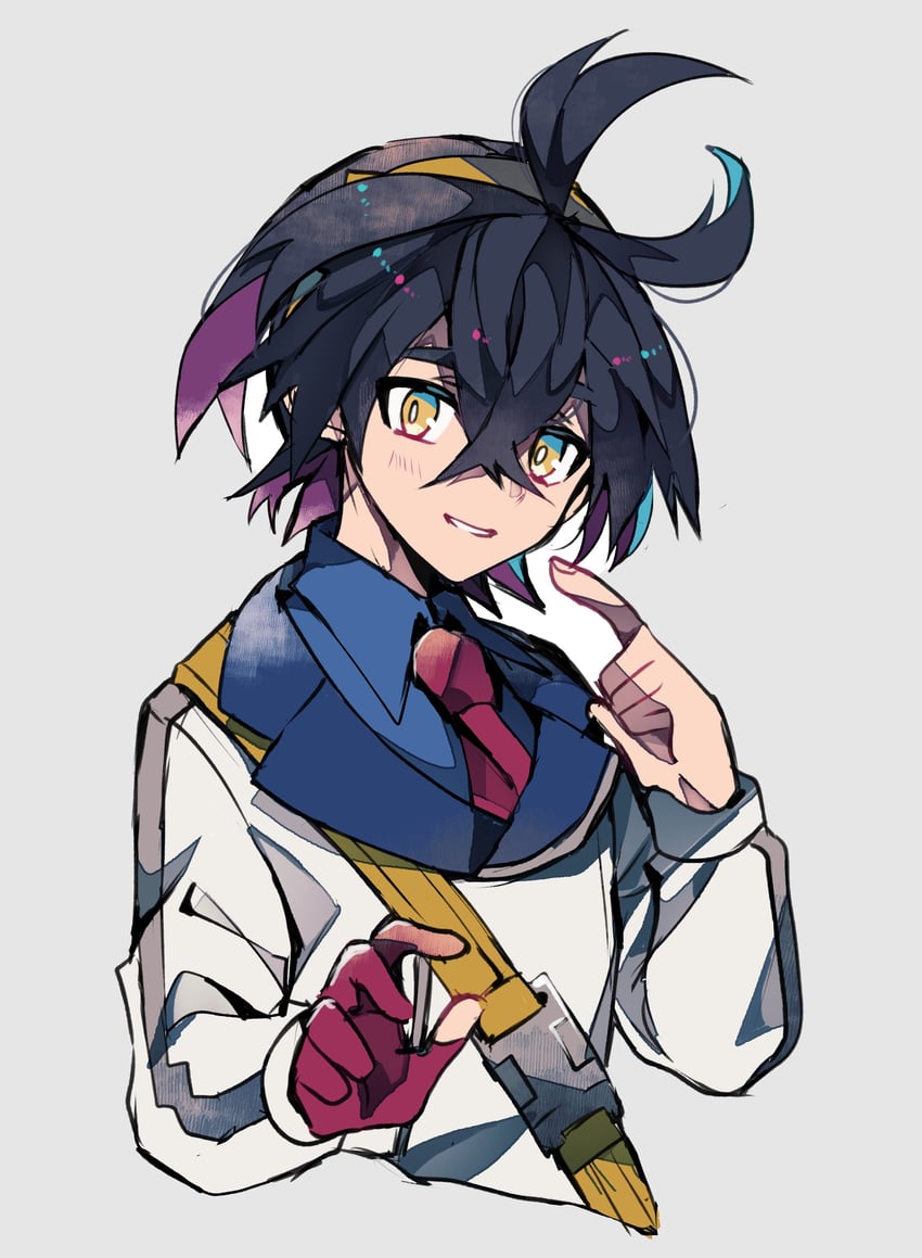 kieran (pokemon and 1 more) drawn by teketeke_(tasutekete)