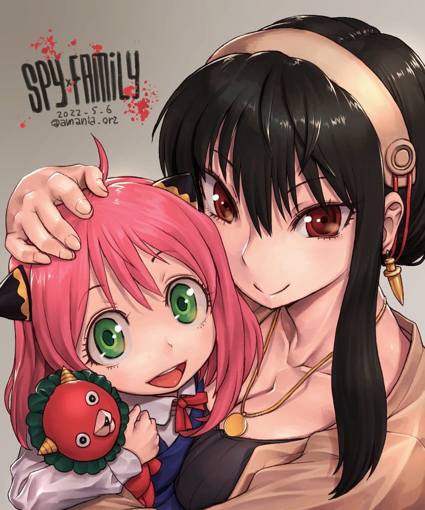yor briar and anya (spy x family) drawn by amania_orz