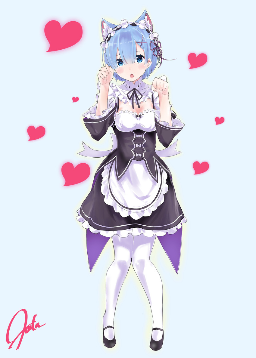 rem (re:zero kara hajimeru isekai seikatsu) drawn by akgotch