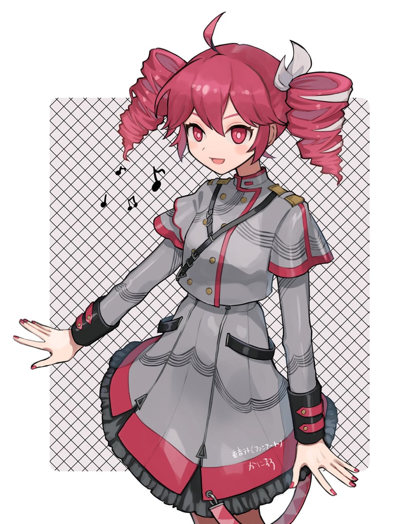 kasane teto (utau and 1 more) drawn by aoiusi27