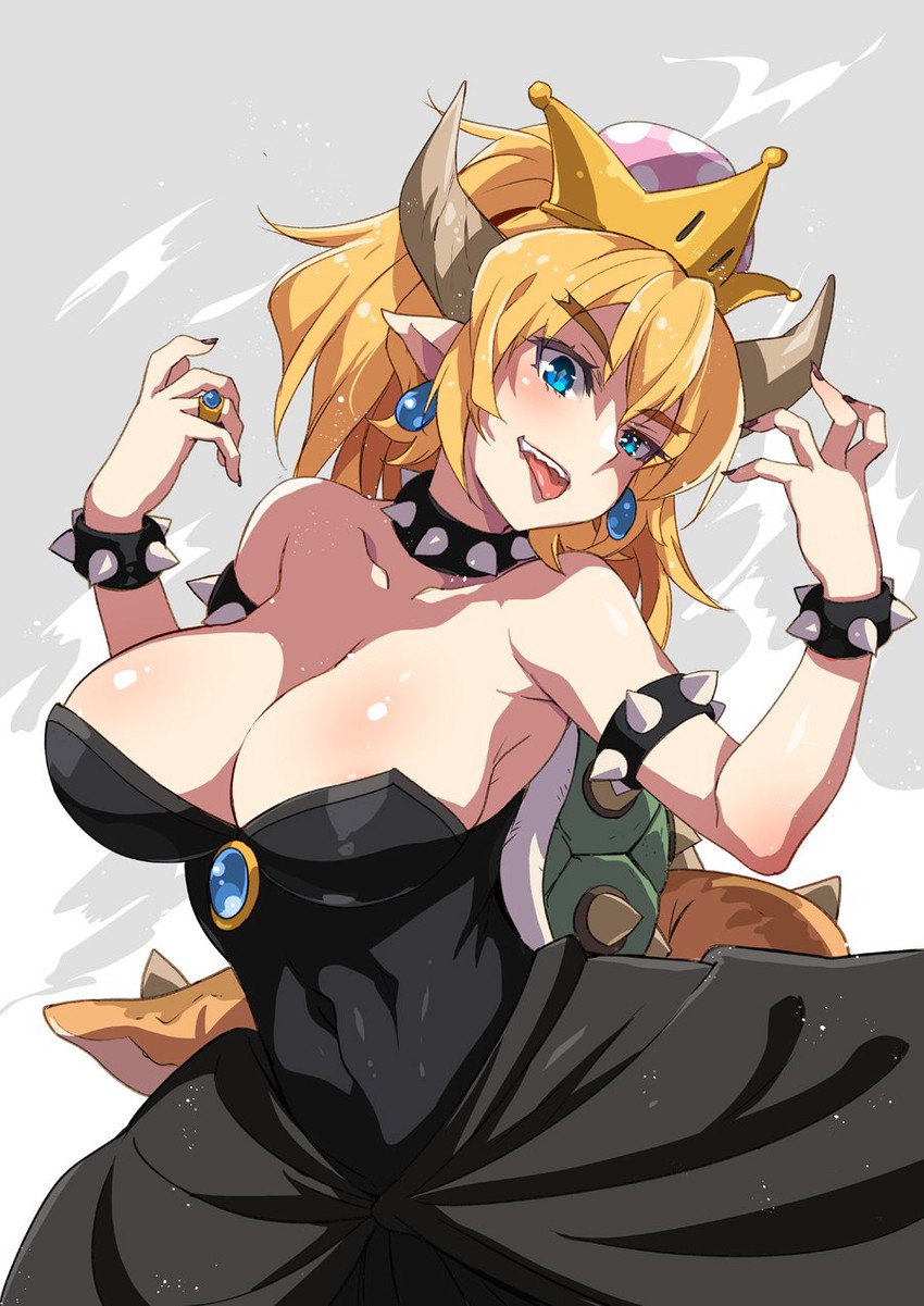 bowsette (mario and 1 more) drawn by inue_shinsuke