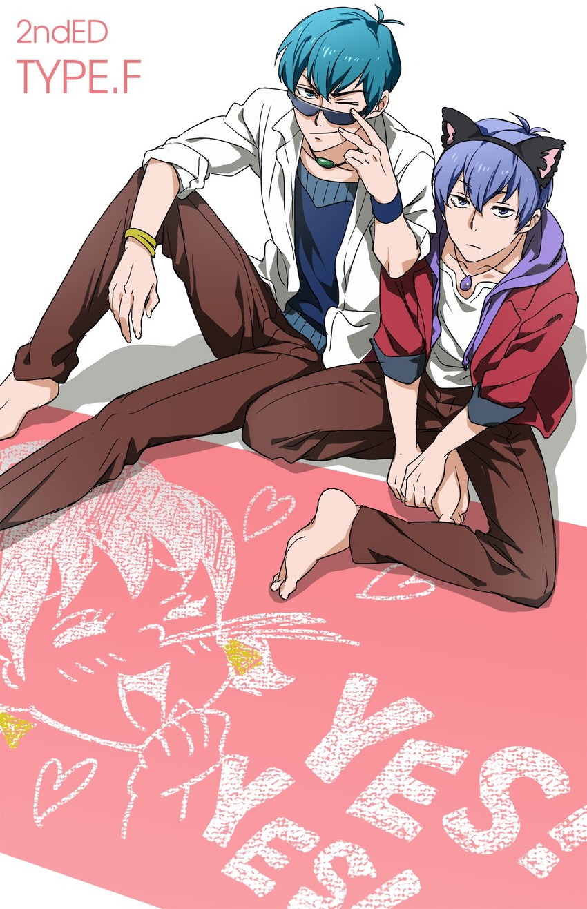 matsuno karamatsu, matsuno ichimatsu, and yowai totoko (osomatsu and 1 more) drawn by izumi_(milkywhite2)