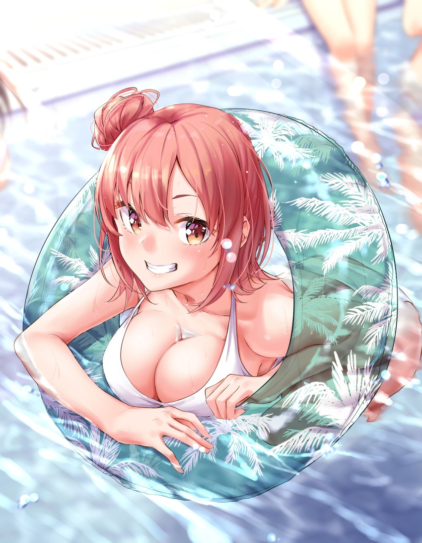 yuigahama yui (yahari ore no seishun lovecome wa machigatteiru.) drawn by sahara386