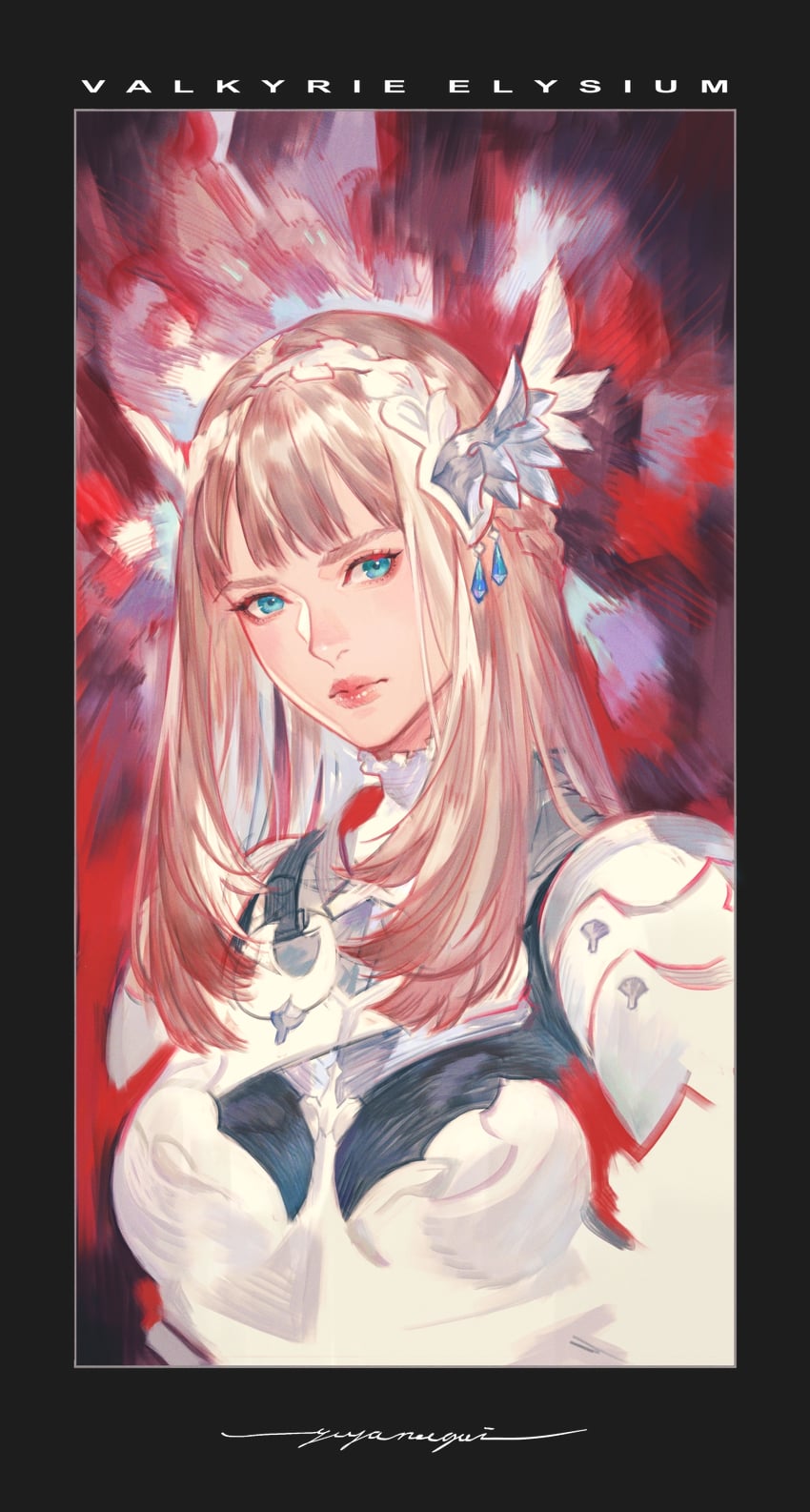maria (valkyrie profile and 1 more) drawn by v8