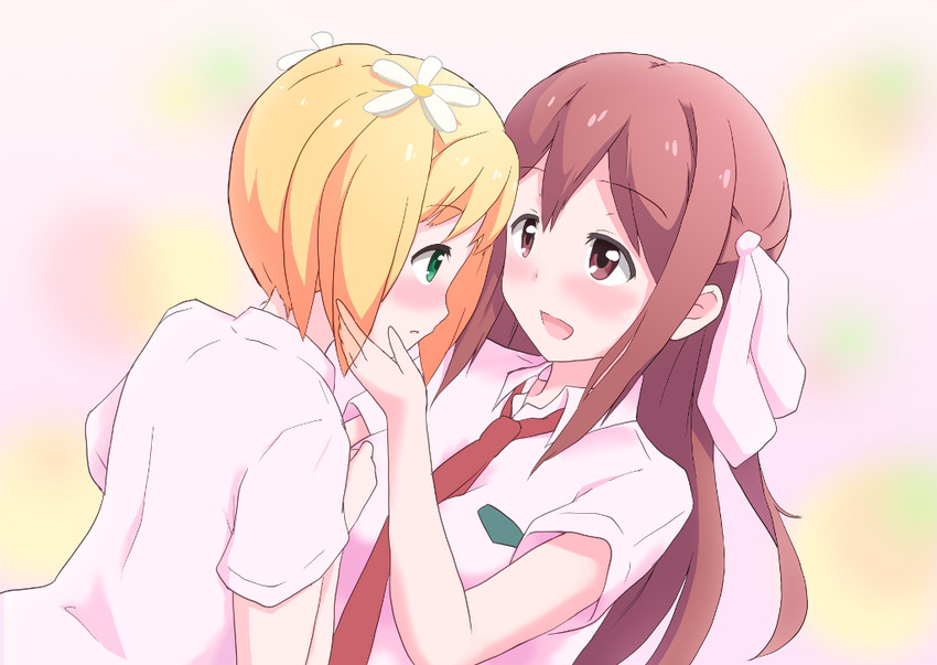 takayama haruka and sonoda yuu (sakura trick) drawn by oxchu