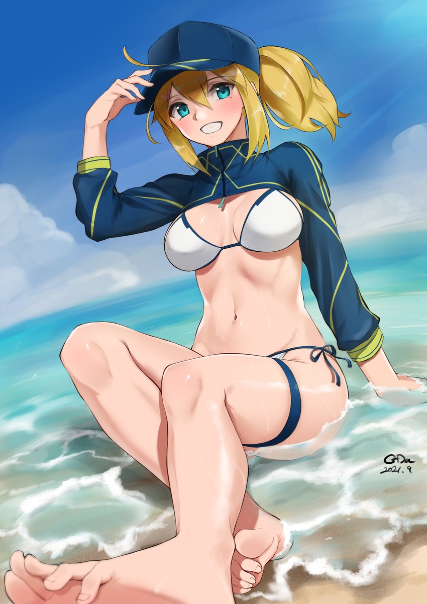 artoria pendragon and mysterious heroine xx (fate and 1 more) drawn by c-da