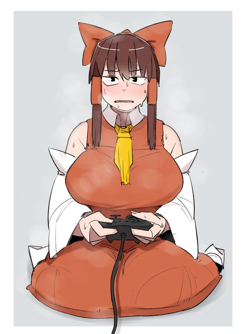 hakurei reimu and reu (touhou and 1 more) drawn by ohasi