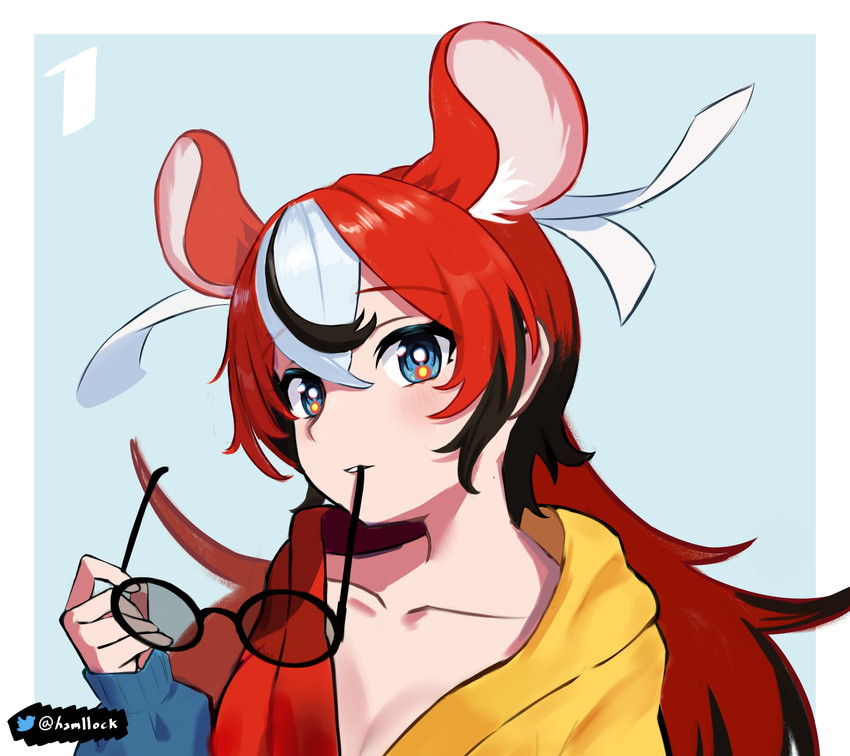 hakos baelz (hololive and 1 more) drawn by hamllock