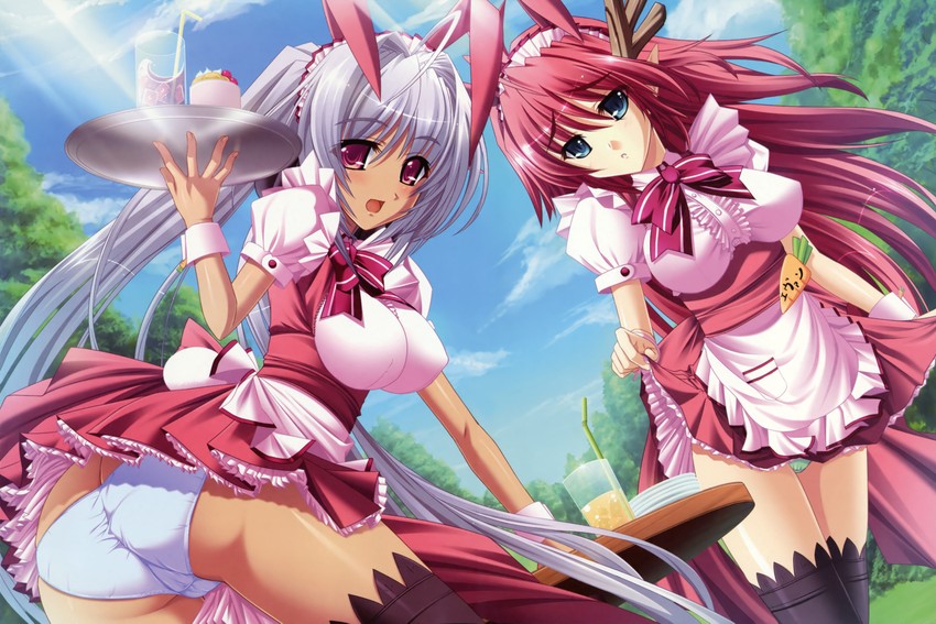 luiana drawers and hevin claudel (zettai maou) drawn by yatsuha_kanan