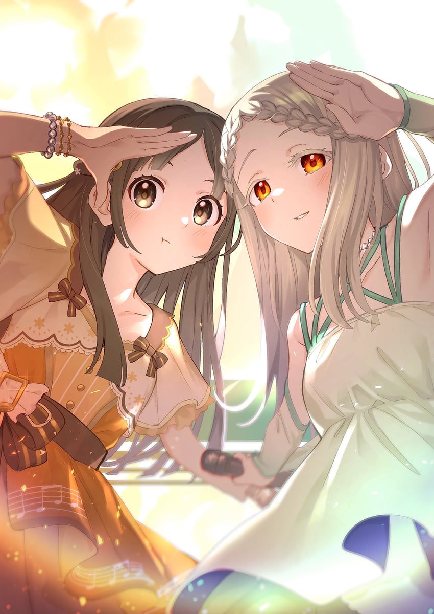 shinosawa hiro and kuramoto china (idolmaster and 1 more) drawn by tamago_sando