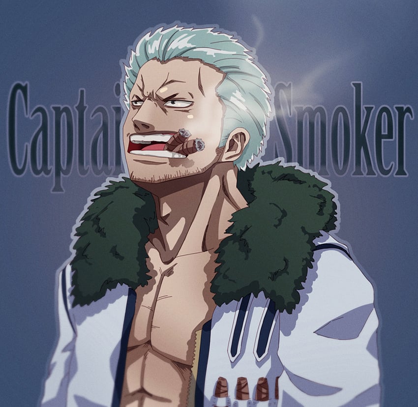 smoker (one piece) drawn by corey_miller