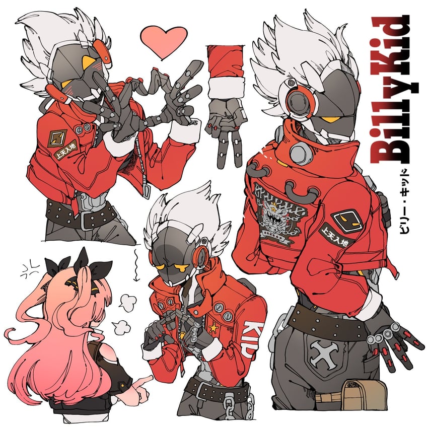 nicole demara and billy kid (zenless zone zero) drawn by kinoto_no_ko