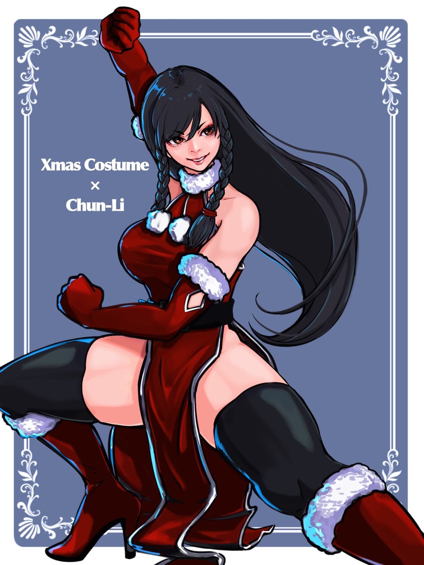 chun-li (street fighter and 1 more) drawn by ap_cammy