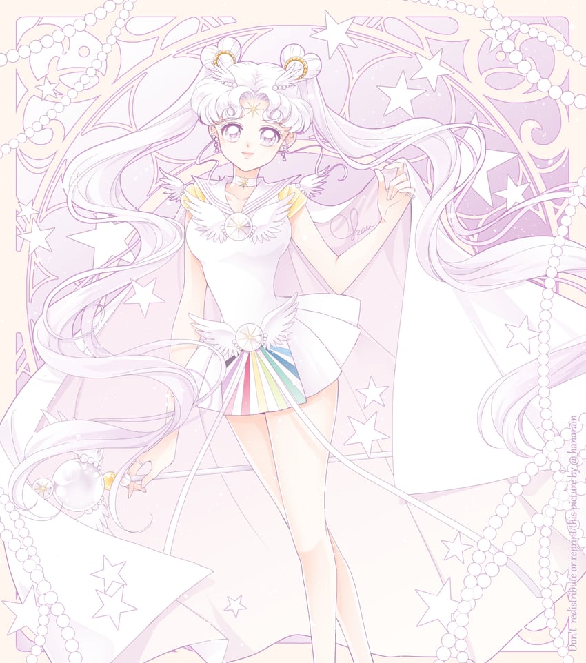 sailor cosmos (bishoujo senshi sailor moon and 1 more) drawn by sarashina_kau
