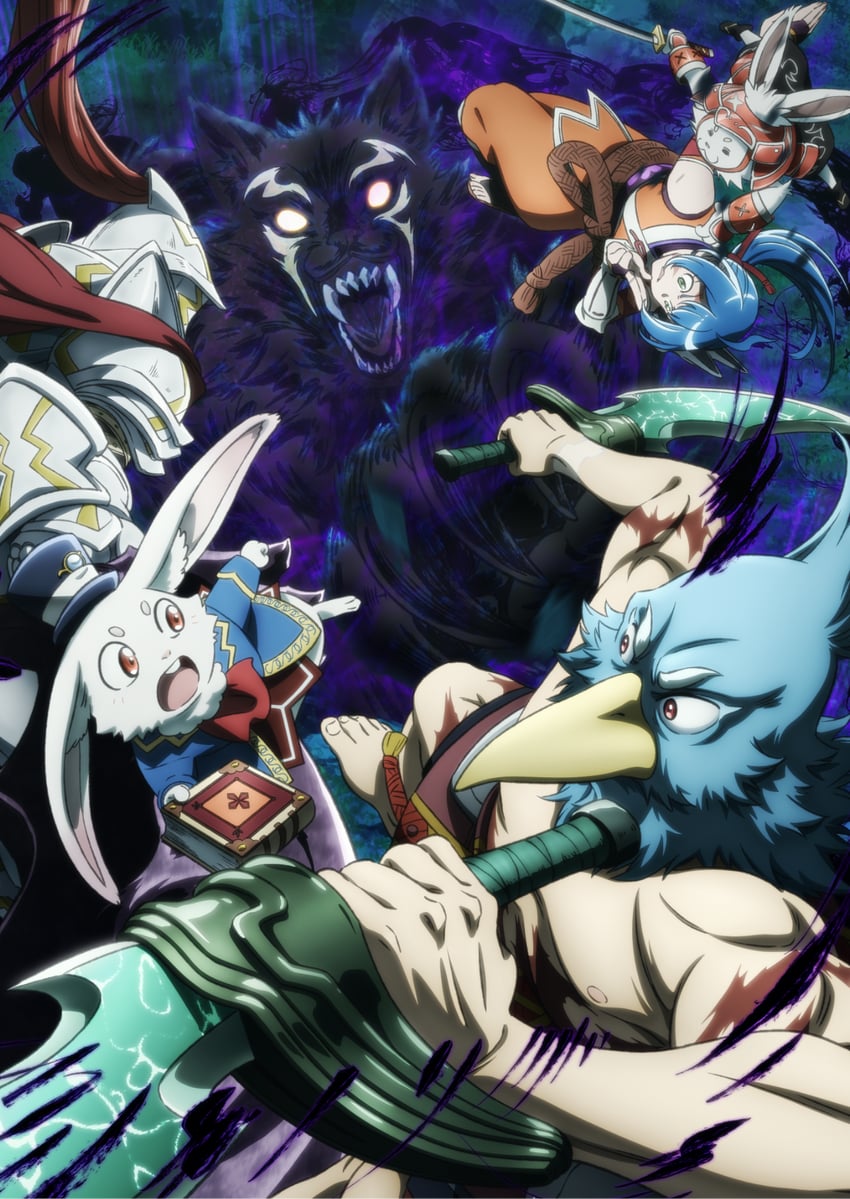 emul, sunraku, psyger-0, akitsu akane, lycagon the nightslayer, and 1 more (shangri-la frontier)