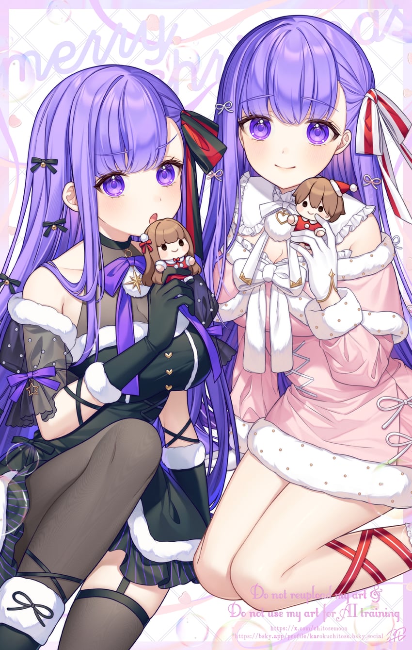 matou sakura, bb, and kishinami hakuno (fate and 2 more) drawn by karokuchitose
