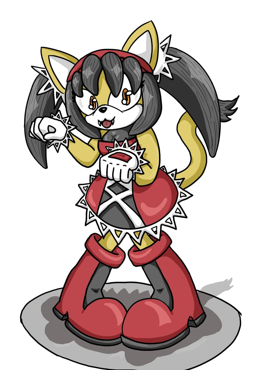 sonic the hedgehog and honey the cat (sonic and 2 more)