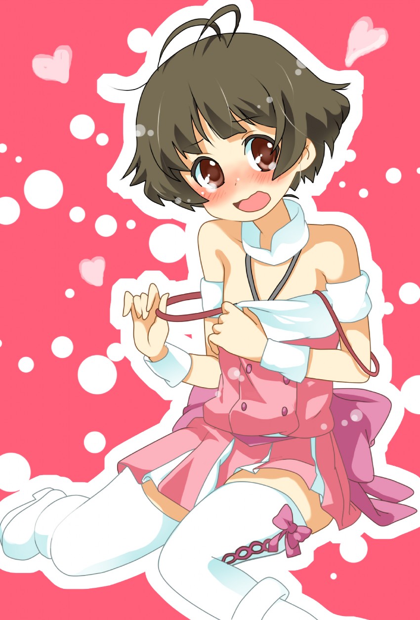 akizuki ryo (idolmaster and 1 more) drawn by mitsuki_meia