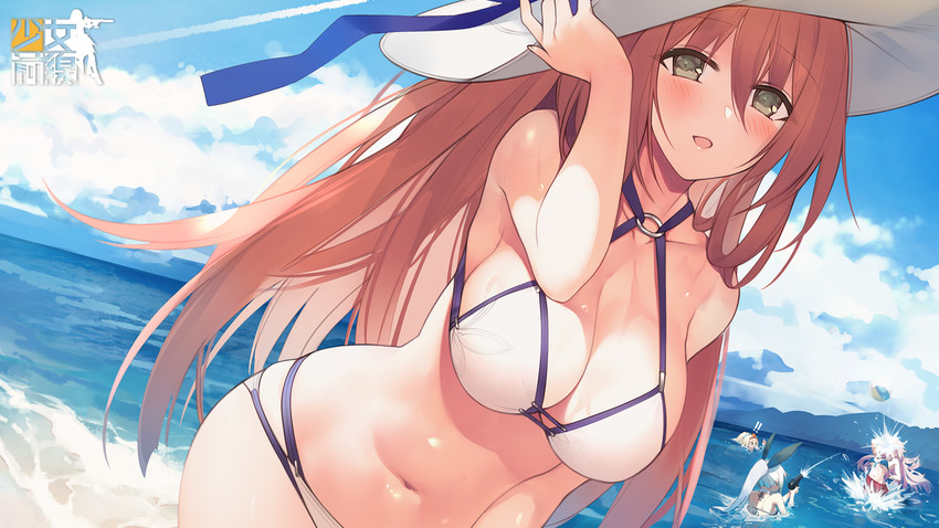 springfield, ntw-20, five-seven, and m1 garand (girls' frontline) drawn by suisai_(suisao)