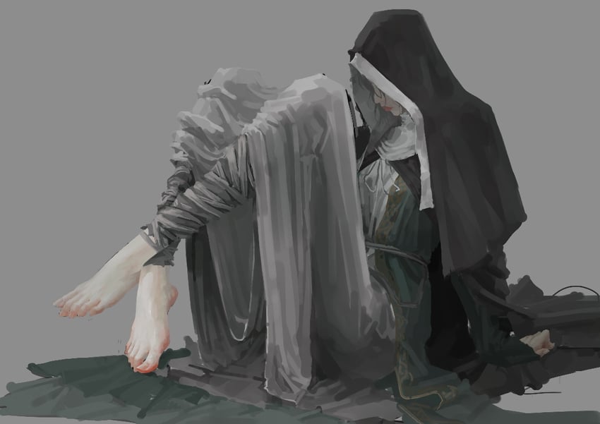 sister friede (dark souls and 1 more) drawn by guaidiche233