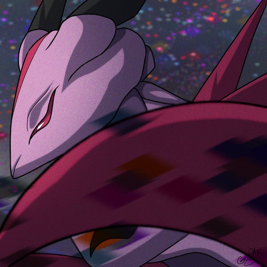 arkadimon child (digimon) drawn by reiko_lupus