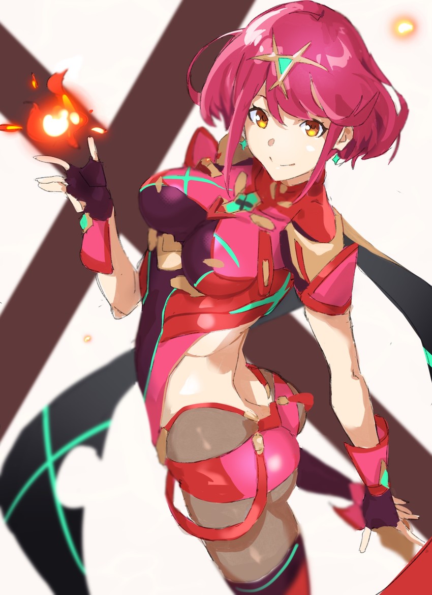 pyra (xenoblade chronicles and 2 more) drawn by himuro_yukichiko