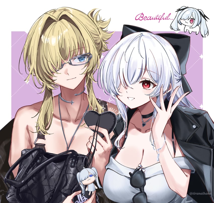 doro, cinderella, and grave (goddess of victory: nikke) drawn by tiranaihana