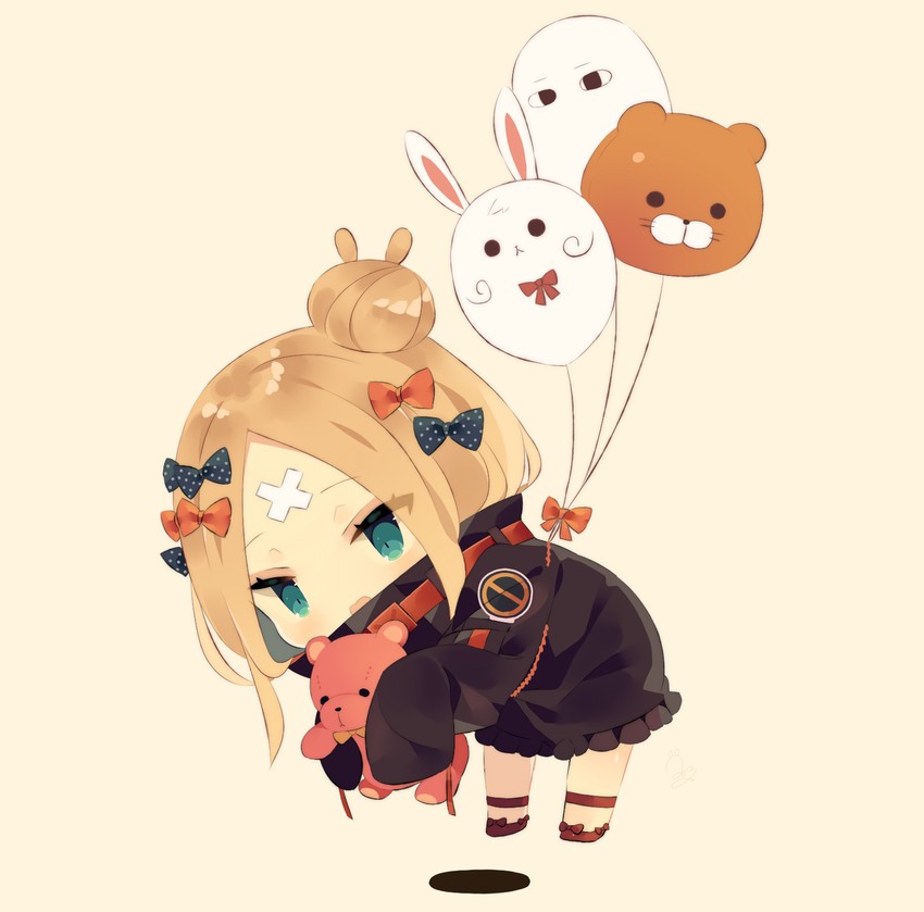 abigail williams, fou, and medjed (fate and 1 more) drawn by mimo_lm