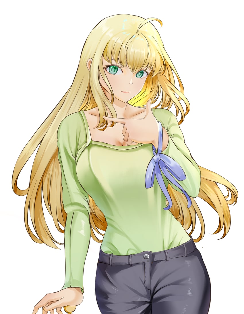 artoria pendragon and saber (fate and 2 more) drawn by faceless7078