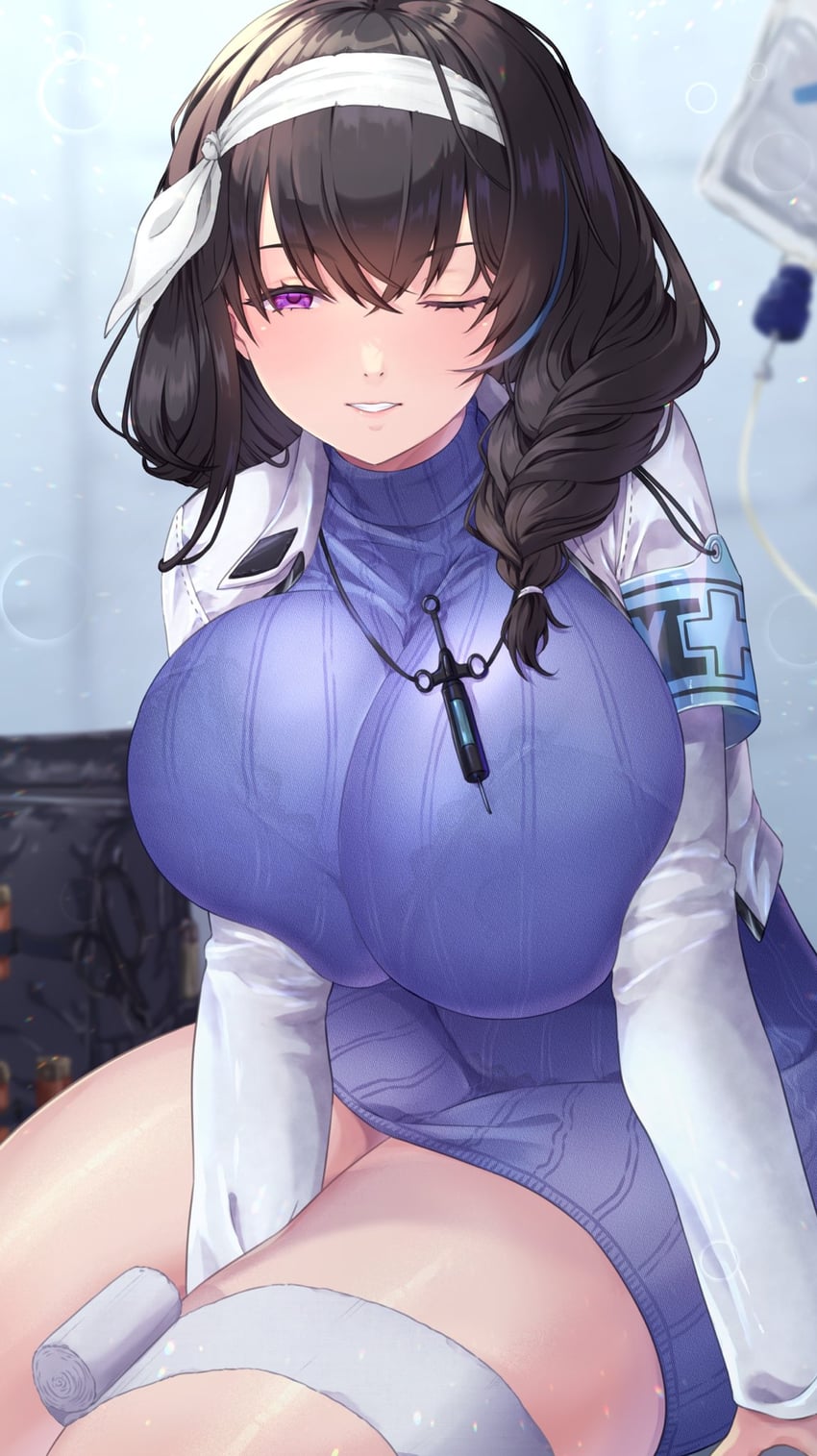 mary (goddess of victory: nikke) drawn by aowa_(dakahi1009)
