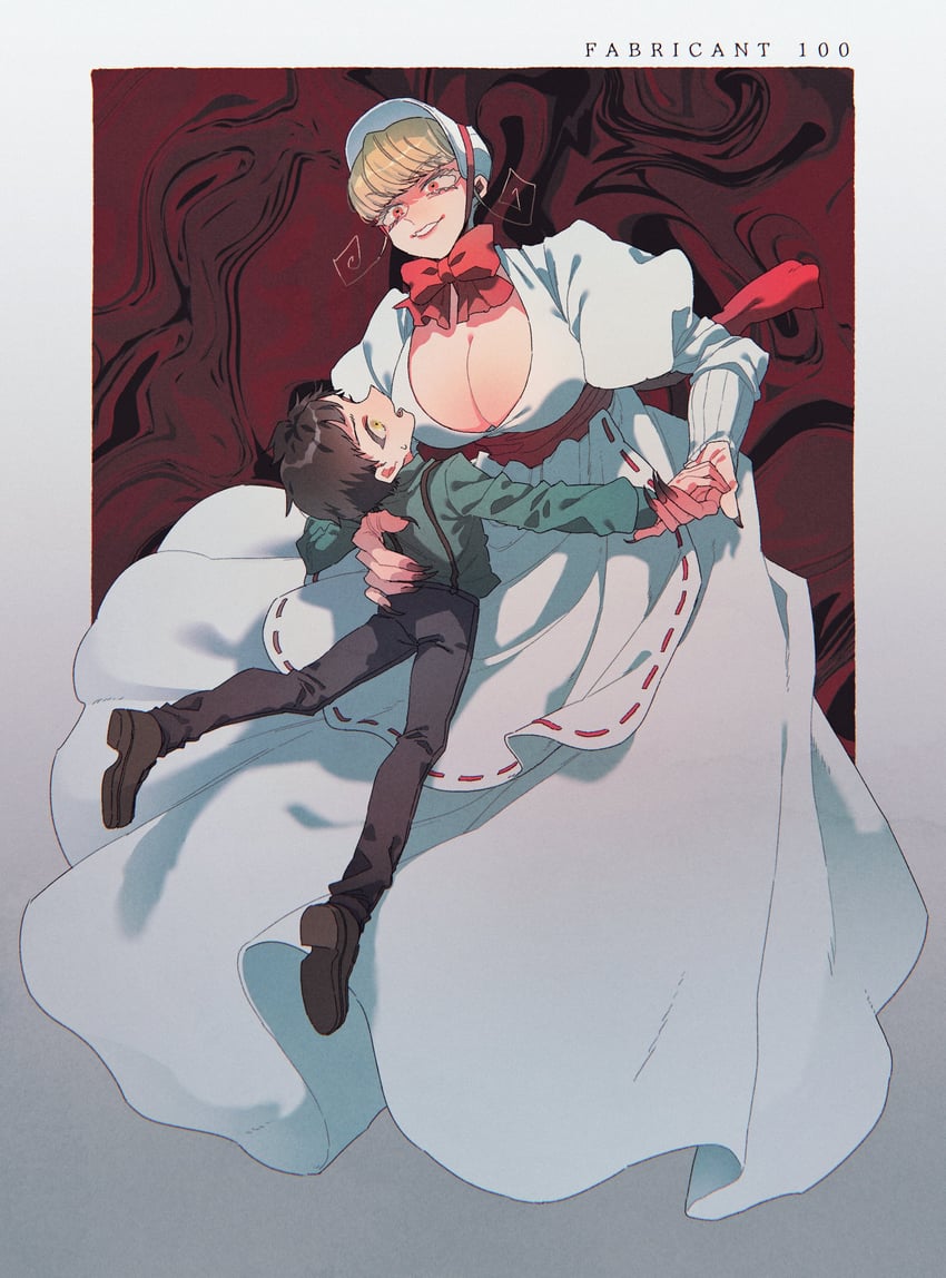 fabricant number 100 and yao ashibi (jinzou ningen 100) drawn by mukai_nemui