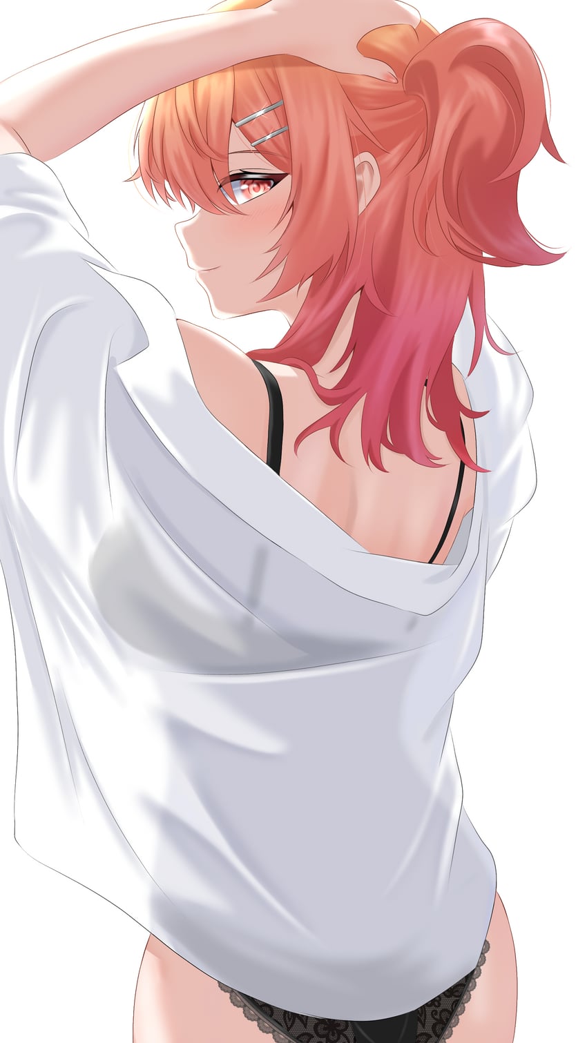 ichijou ririka (hololive and 1 more) drawn by rain_lambda