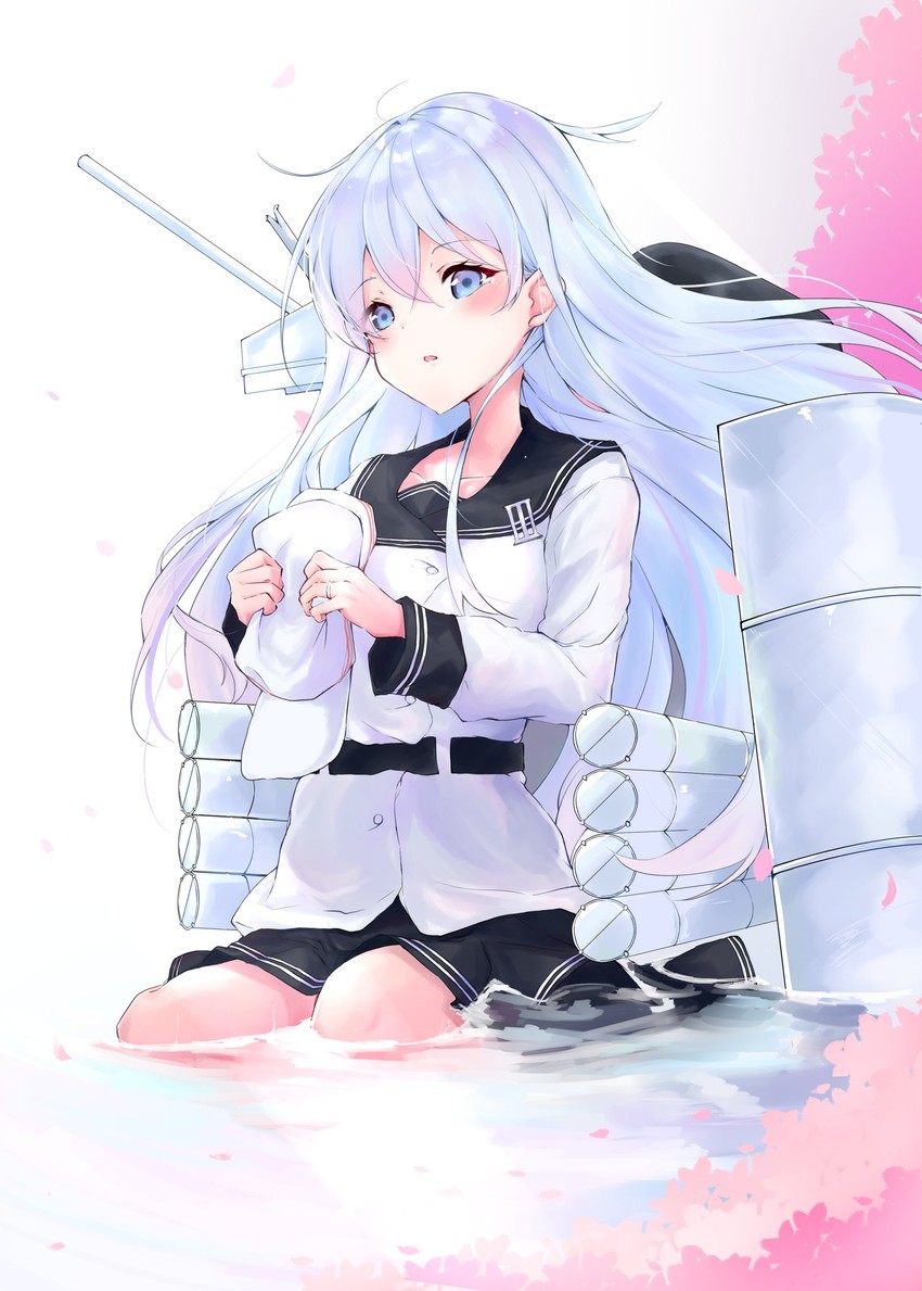 hibiki and verniy (kantai collection) drawn by na-code_(gurich)