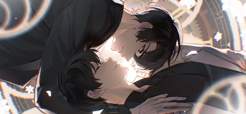 kim dokja and yoo joonghyuk (omniscient reader's viewpoint) drawn by ryouun