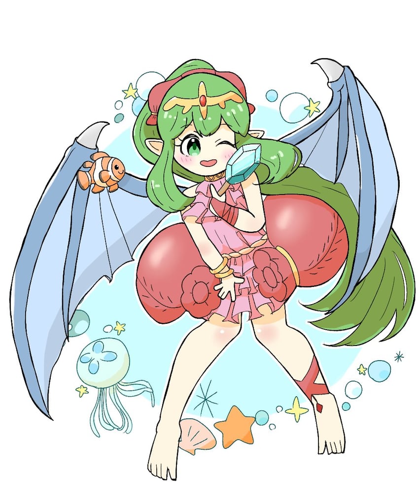 tiki (fire emblem and 2 more) drawn by tuntun_gogo