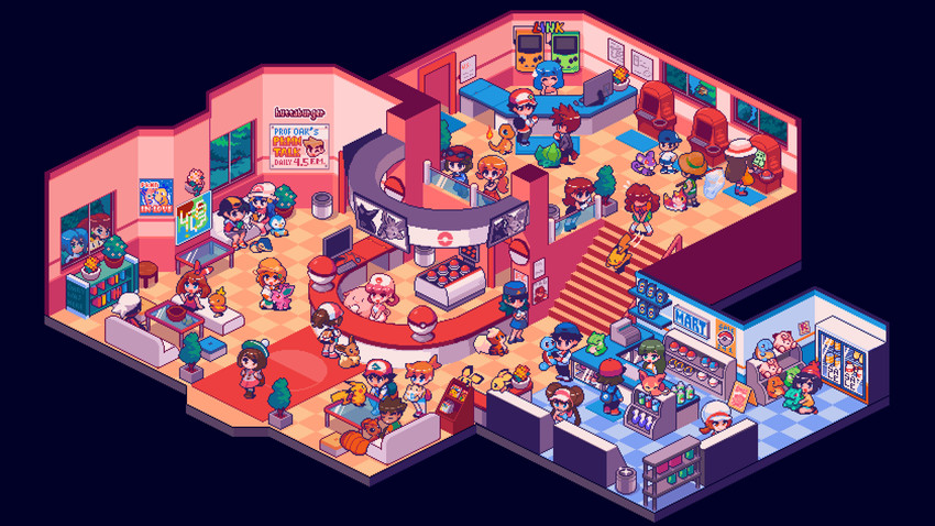 pikachu, dawn, may, rosa, gloria, and 47 more (pokemon and 13 more) drawn by huttaburger