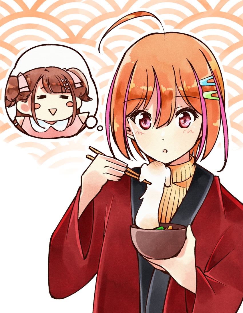 sera honoka and himuro mizuki (22/7) drawn by trefle_r