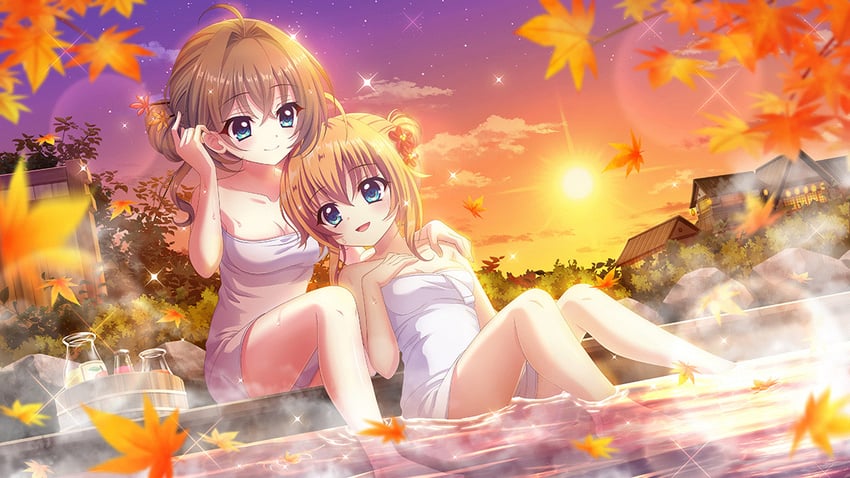 shikimiya mana and shikimiya aone (re:stage!) drawn by izumi_tsubasu