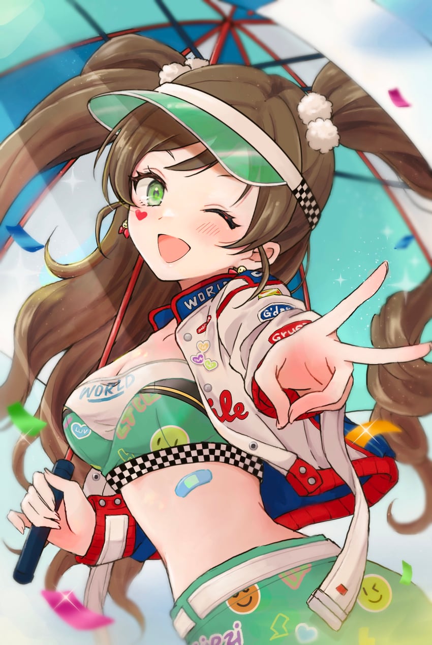 nonomura sora (idolmaster and 2 more) drawn by horu_mon