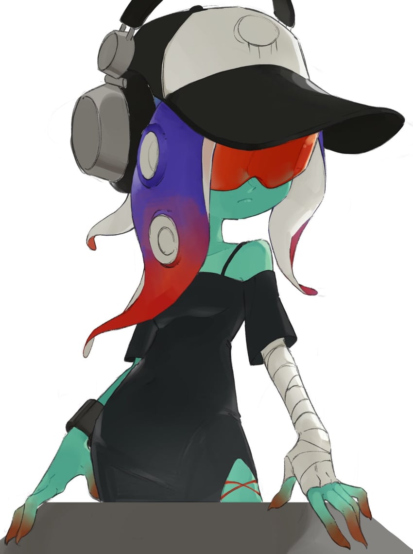 dedf1sh (splatoon and 2 more) drawn by a_a2001214