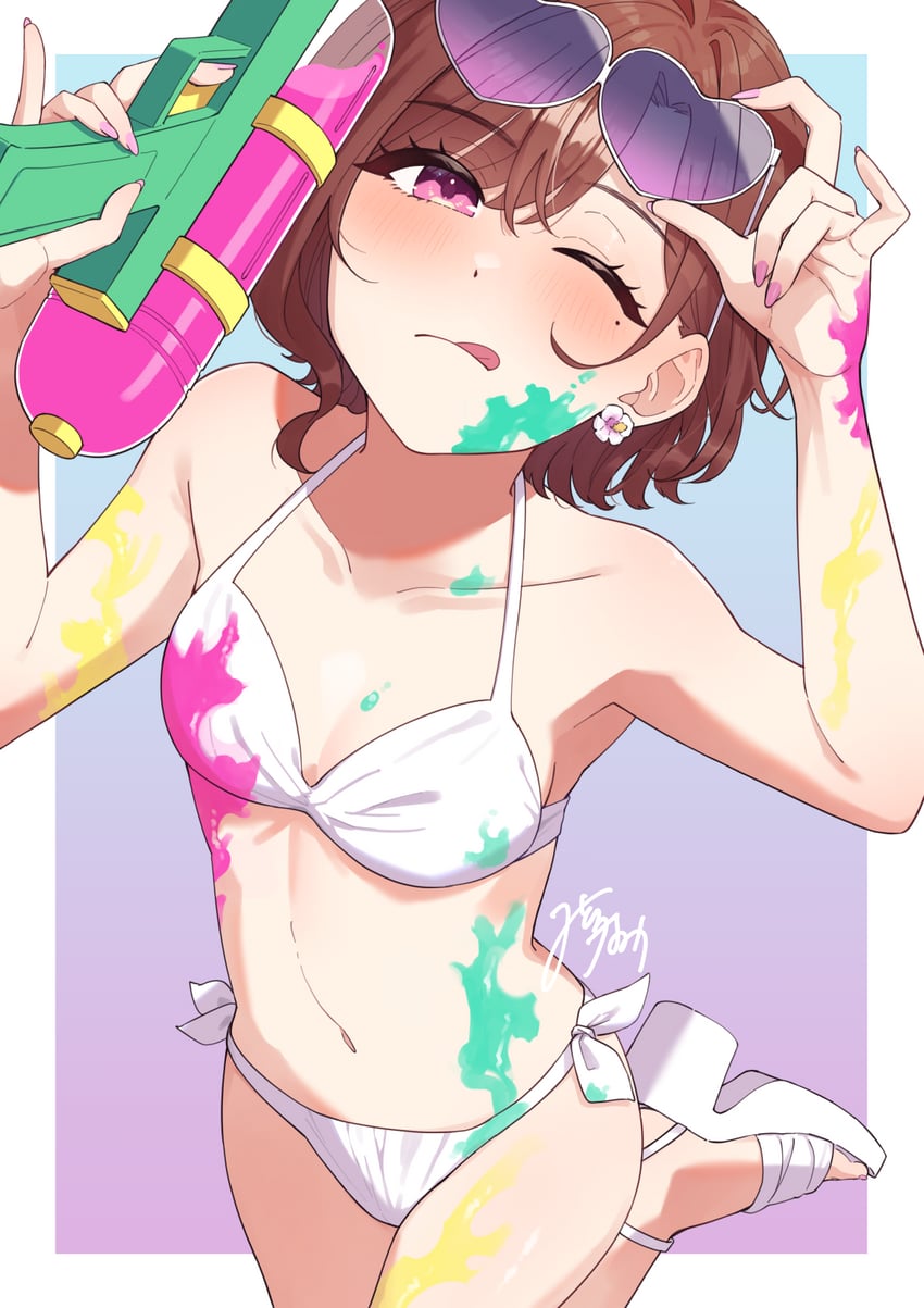 higuchi madoka (idolmaster and 1 more) drawn by mitora_nao